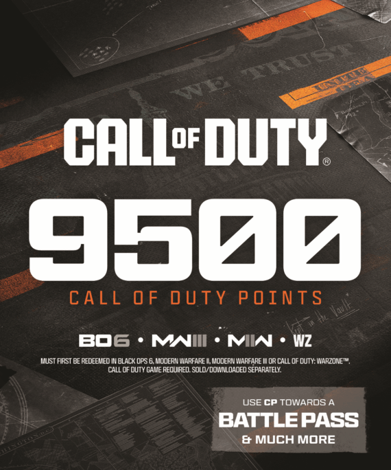 Call of Duty Points PTS 9500 1P - Xbox Key