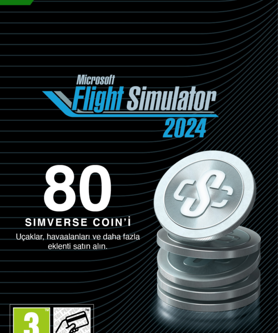 Microsoft Microsoft Flight Simulator 2024 - 80 Simverse Coins TR - Xbox Key