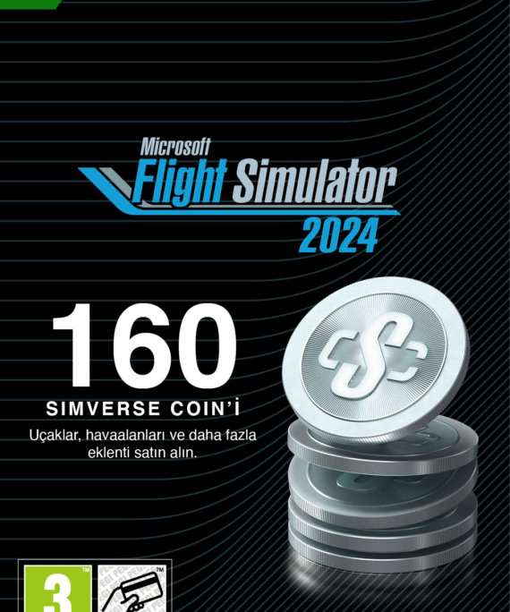 Microsoft Microsoft Flight Simulator 2024 - 160 Simverse Coins TR - Xbox Key