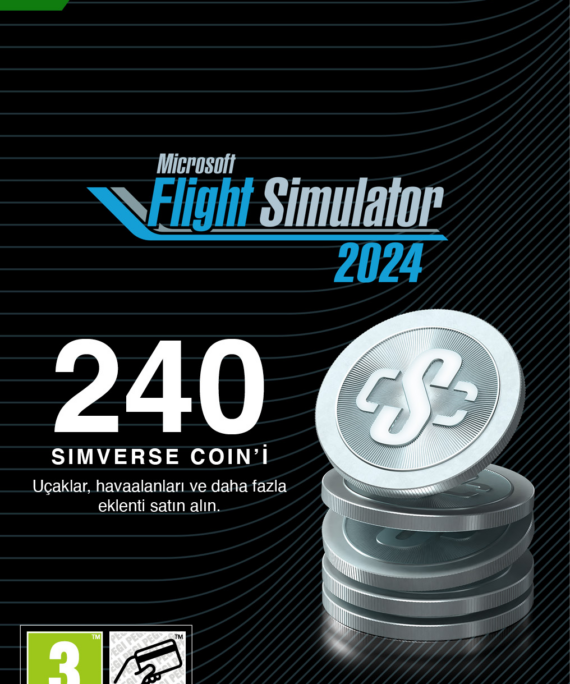Microsoft Microsoft Flight Simulator 2024 - 240 Simverse Coins TR - Xbox Key