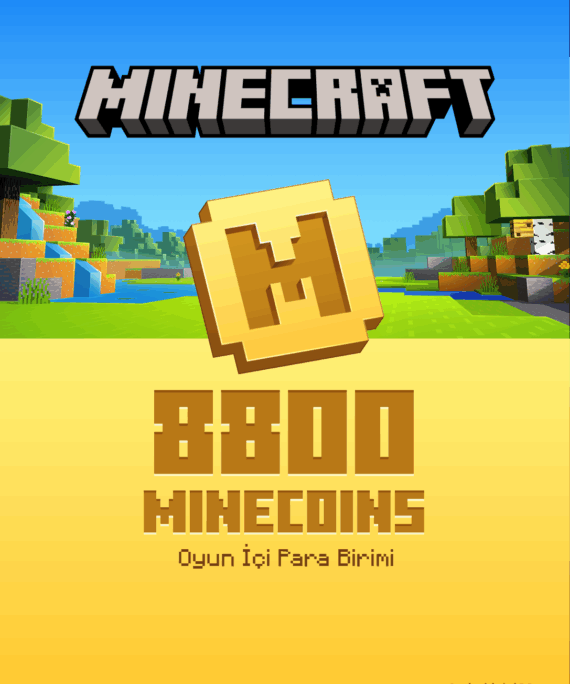 Minecraft Minecoins Pack: 8800 Coins - Xbox Key
