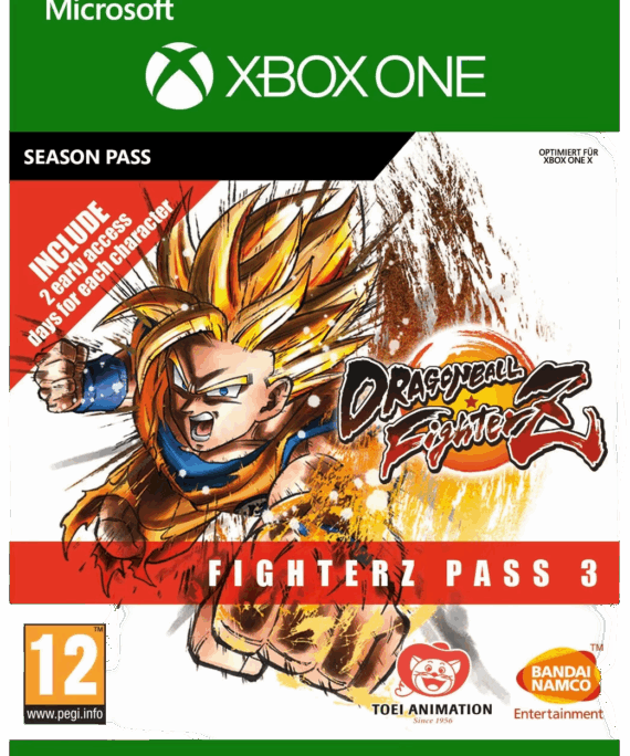 Dragon Ball FighterZ - FighterZ Pass 3 - Xbox Key