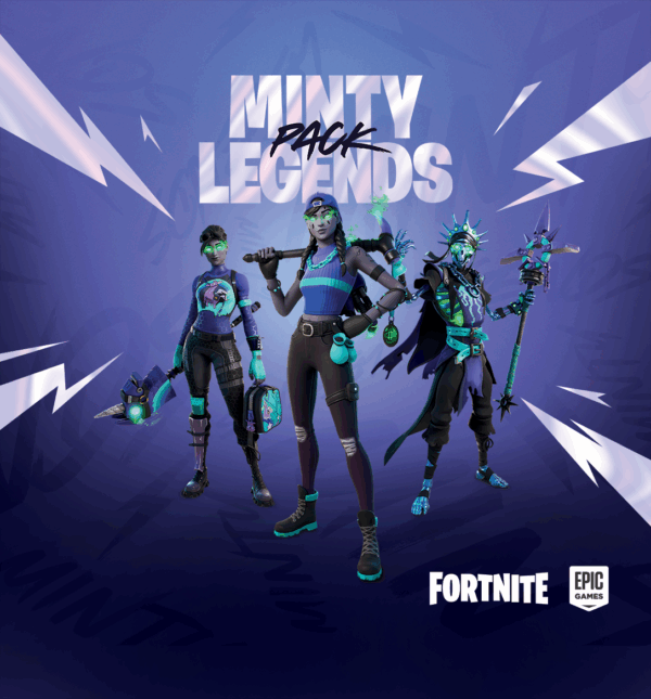 FORTNITE ミンティーレジェンドパック MINTY LEGENDS未使用 新品・未開封】フォートナイト ミンティーレジェンド パック FORTNITE