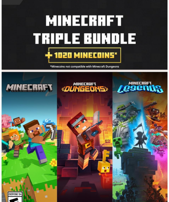 Minecraft Triple Bundle Windows - Xbox Key