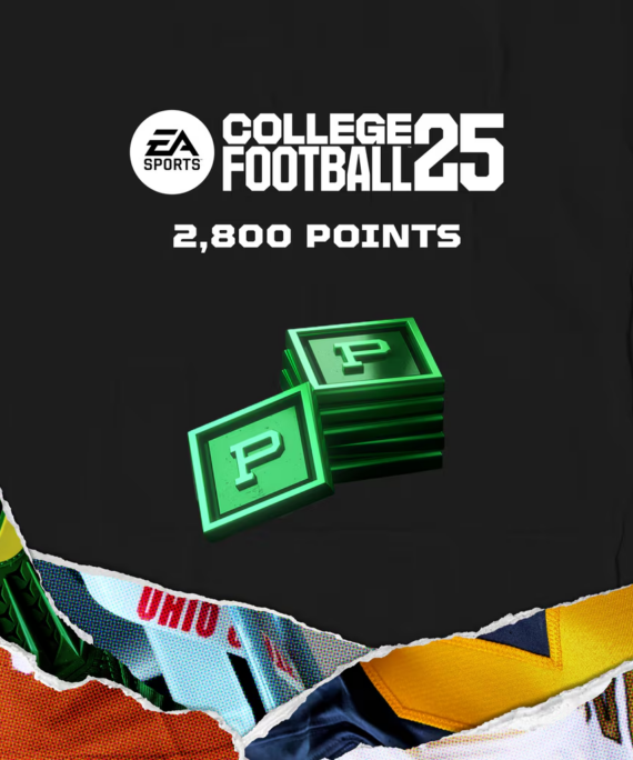 College Football 25 2800 Pts - Xbox Key