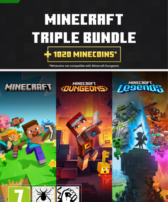 Minecraft Triple Bundle Xbox - Xbox Key