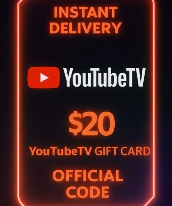 YouTube TV Gift Card - 20$