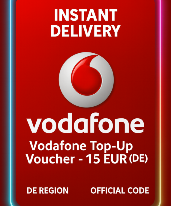 Vodafone Top-Up Voucher - 15 EUR (DE)
