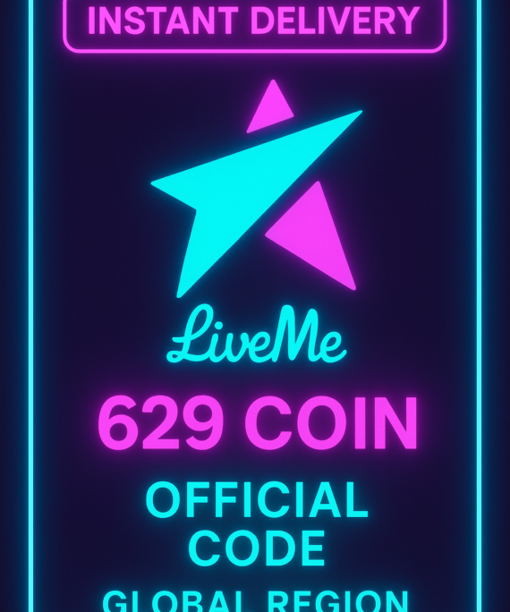 LiveMe - 629 Coin