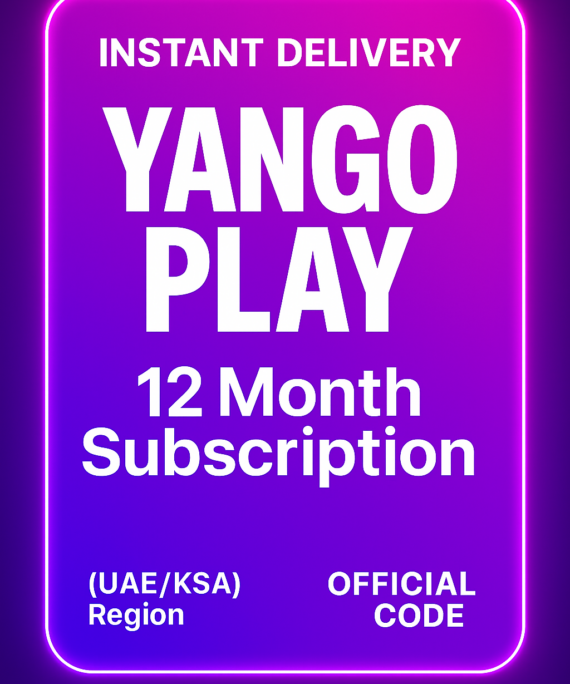 Yango Play 12 Month Subscription (UAE/KSA)