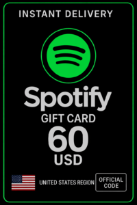 Spotify Gift Card - 60 Usd
