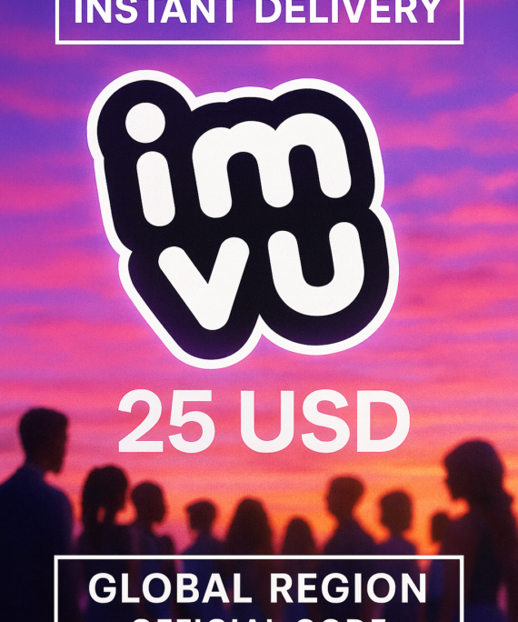 IMVU Prepaid Card 25$
