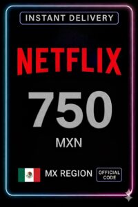 Netflix Gift Card 750 MXN