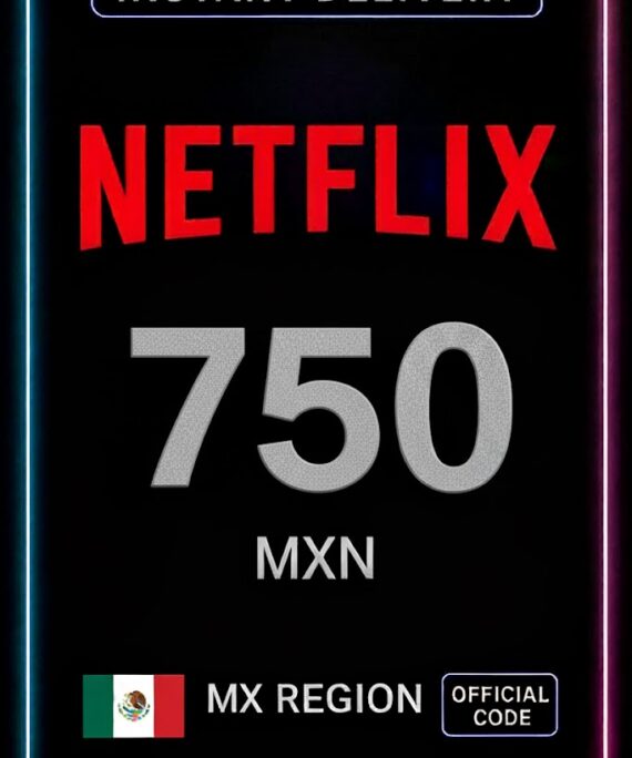 Netflix Gift Card 750 MXN