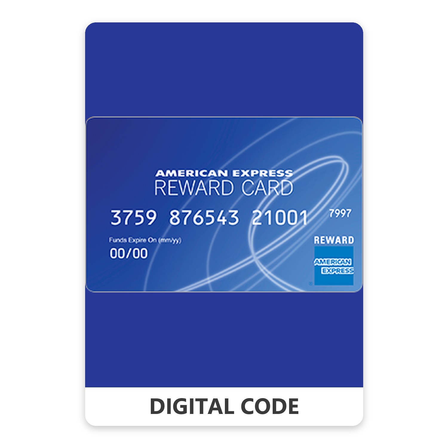 American Express® Virtual Reward Card (6 Month Expiration) 5 – 3000 USD