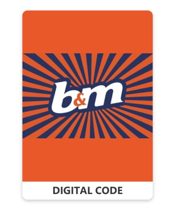 B&M UK 1 – 1000 GBP