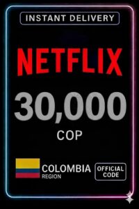 Netflix Gift Card 30.000 COP