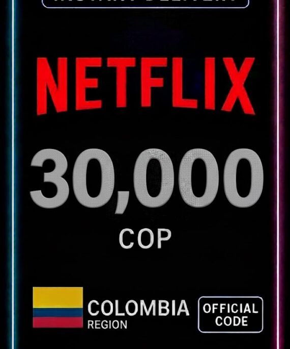 Netflix Gift Card 30.000 COP