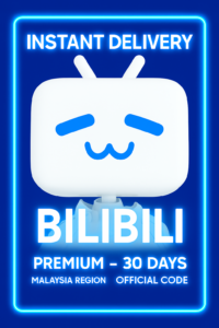 Bilibili Premium - 30 Days (Malaysia)