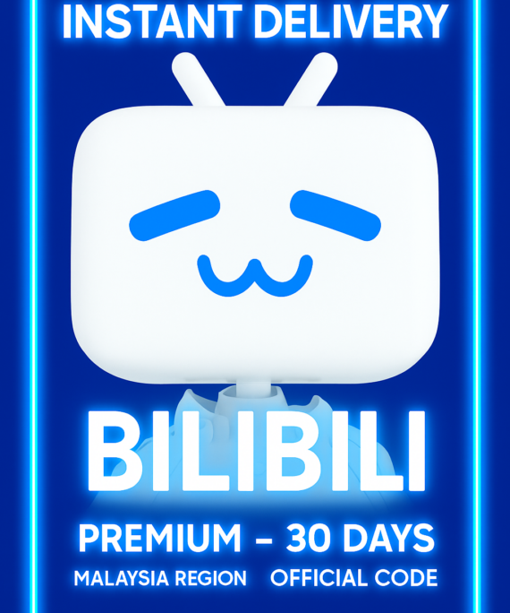 Bilibili Premium - 30 Days (Malaysia)