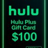 Hulu Plus Gift Card $100