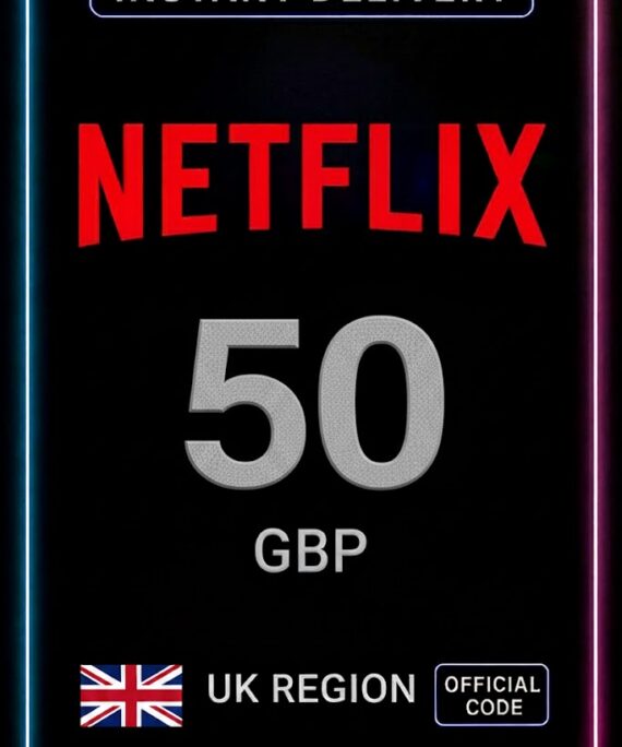Netflix Gift Card 50 GBP UK