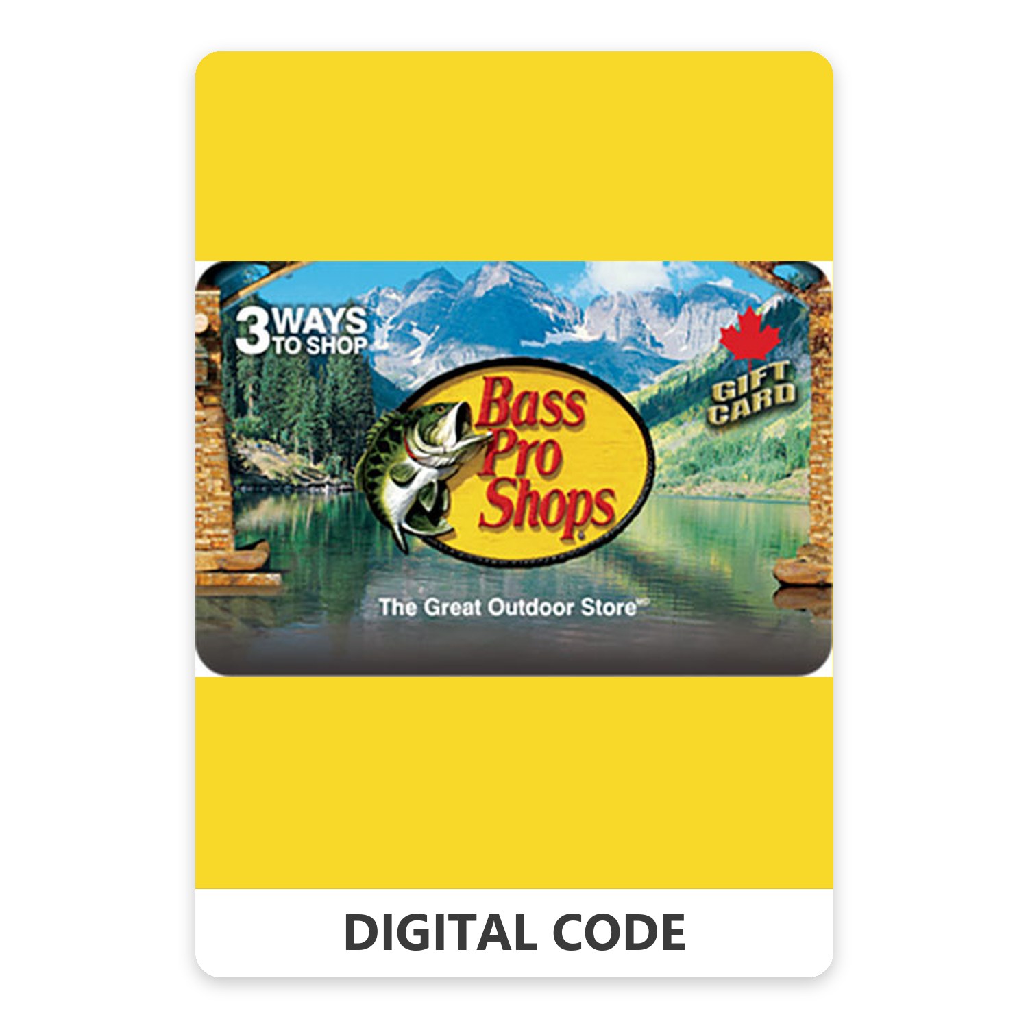 Bass Pro Shops Canada 15 – 500 CAD