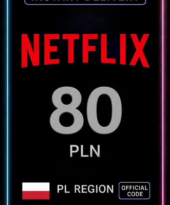 Netflix Gift Card 80 PLN
