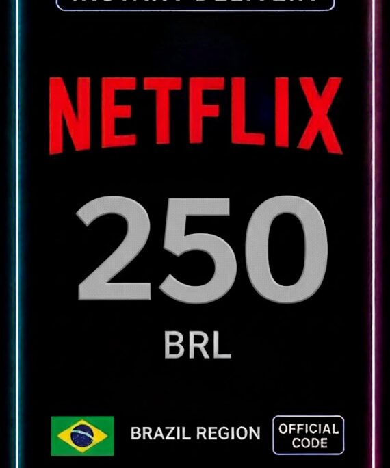 Netflix Gift Card 250 BRL BR