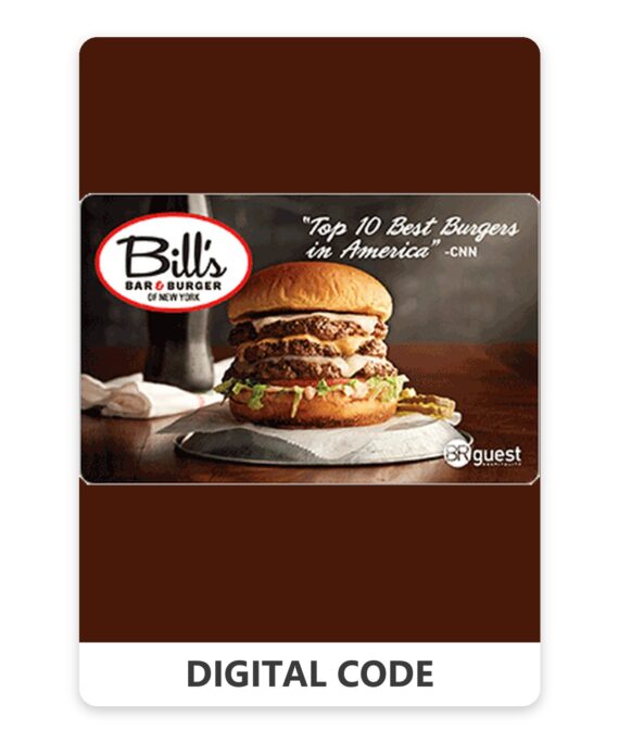Bill's Bar & Burger 10 – 500 USD