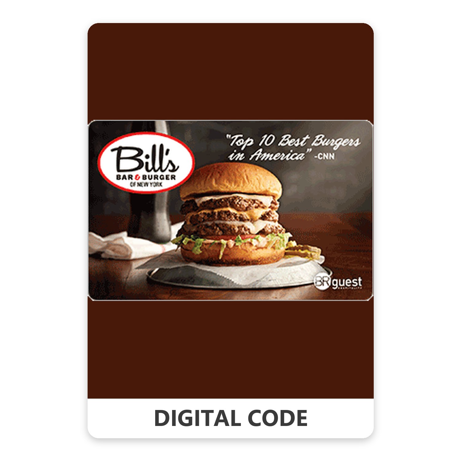 Bill's Bar & Burger 10 – 500 USD