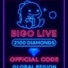 Bigo Live - 2100 Diamonds (Global)