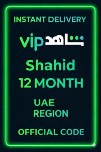 Shahid 12 MONTH (UAE)