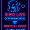 Bigo Live - 420 Diamonds (Global)