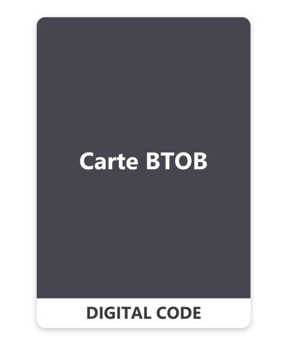 Carte BTOB Bon plan Noël Adulte 5 – 150 EUR