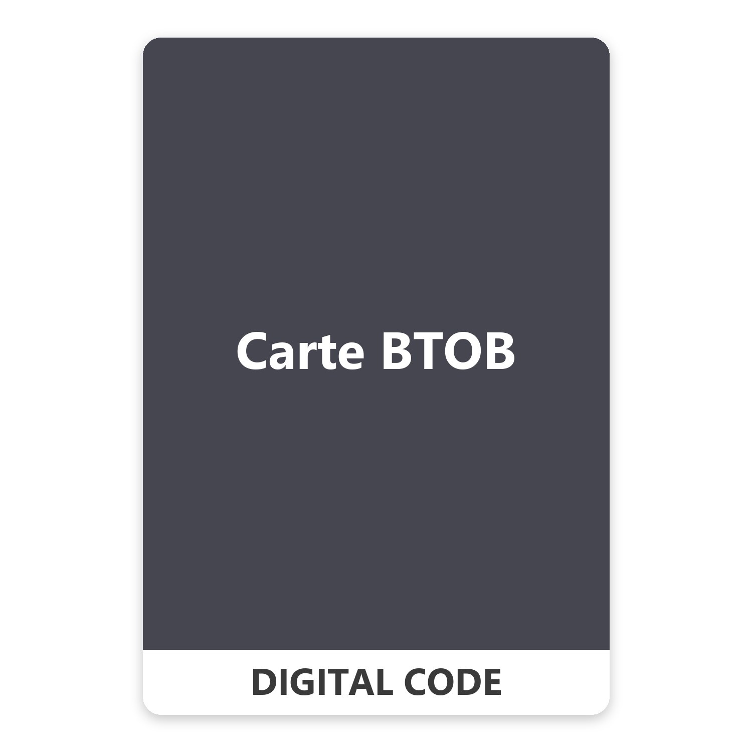 Carte BTOB Bon plan Noël Adulte 5 – 150 EUR