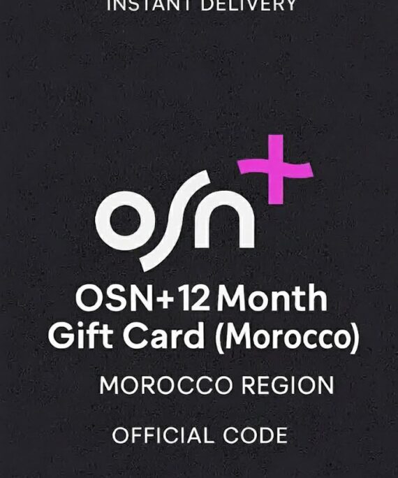 OSN+ 12 Month Gift Card (Morocco)