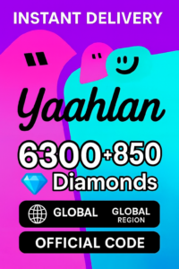 Yaahlan 6300 +850 Diamonds (Global)