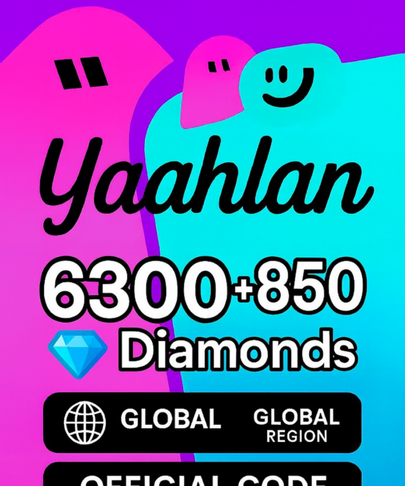 Yaahlan 6300 +850 Diamonds (Global)