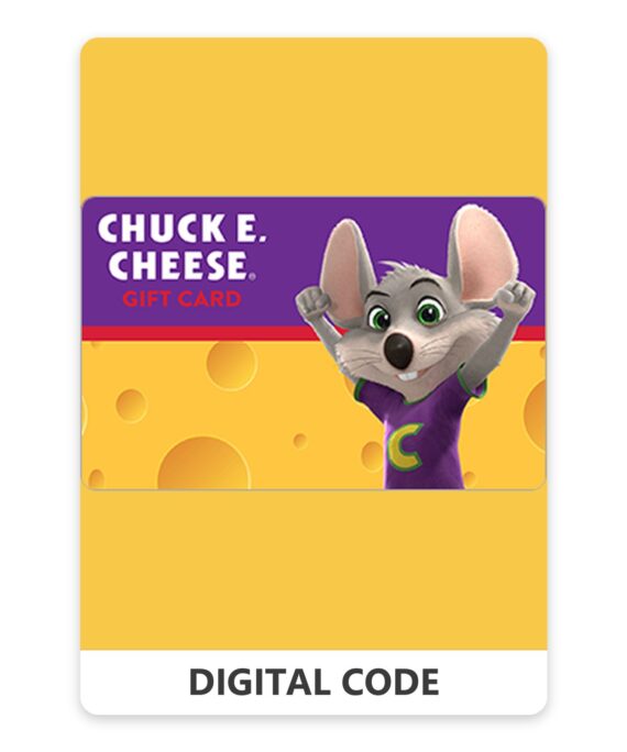 Chuck E. Cheese® 5 – 250 USD