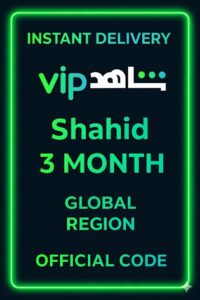 Shahid 3 MONTH (Global)
