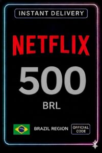 Netflix Gift Card 500 BRL BR