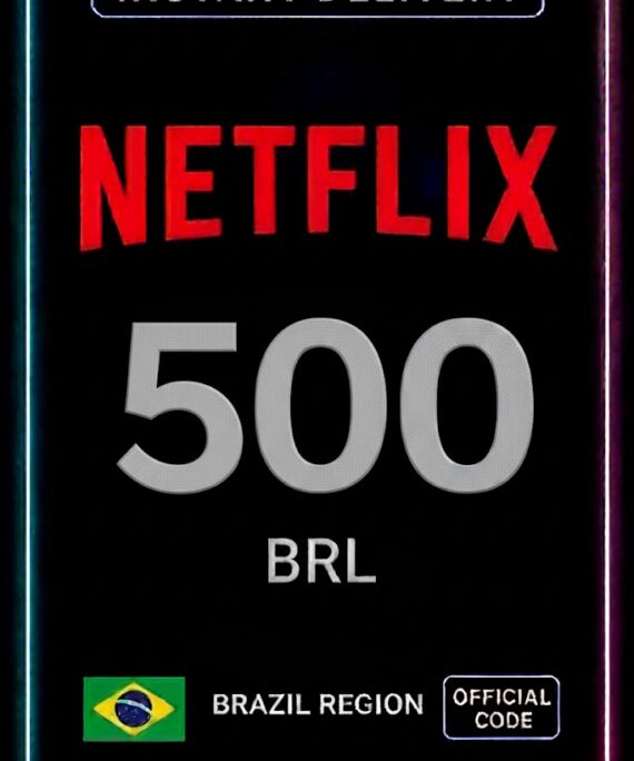 Netflix Gift Card 500 BRL BR