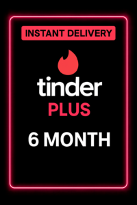 Tinder Plus Code - 6 Month