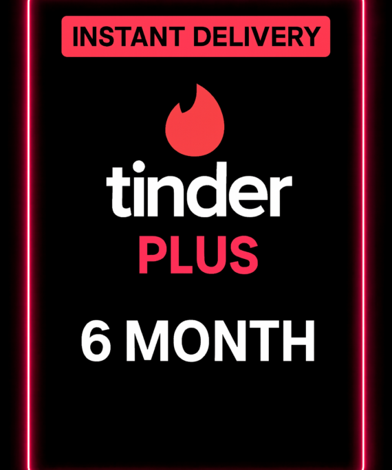 Tinder Plus Code - 6 Month