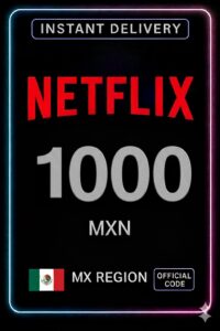 Netflix Gift Card 1000 MXN