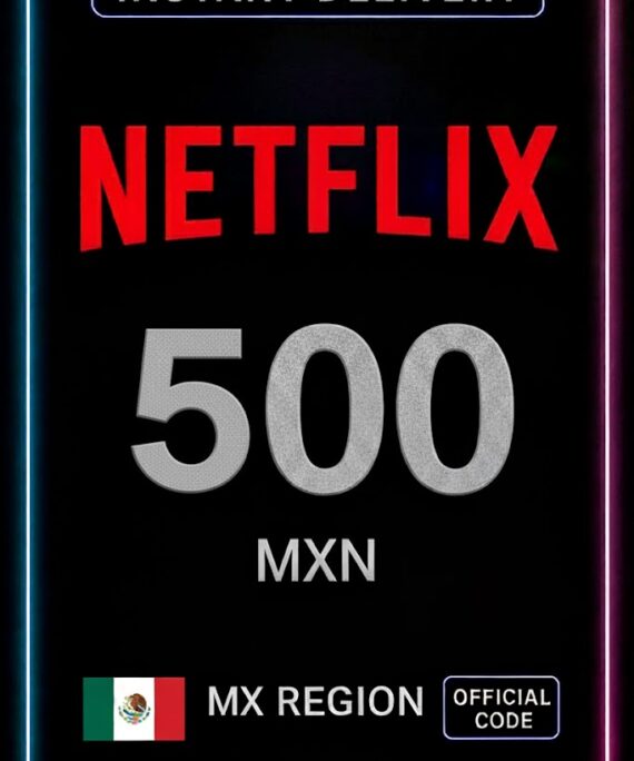 Netflix Gift Card 500 MXN