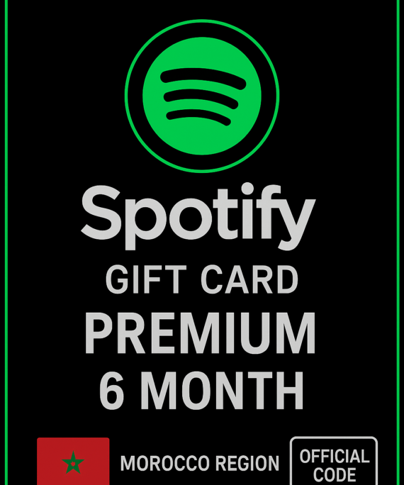 Spotify Gift Card Morocco - 6 Month Premium
