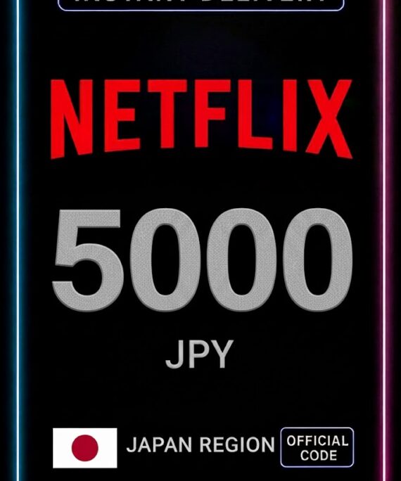 Netflix Gift Card 5000 JPY