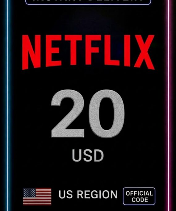 Netflix Gift Card - $20 (US)